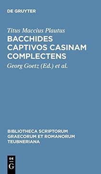 portada Bacchides Captivos Casinam Complectens (in Latin)