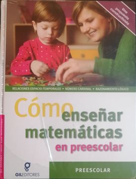 portada Como enseñar matemáticas en preescolar