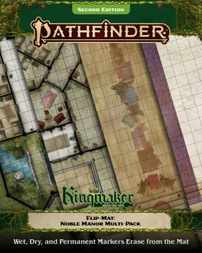 portada Pathfinder Flip-Mat: Kingmaker Adventure Path - Noble Manor Multi-Pack (in English)