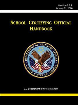 portada School Certifying Official Handbook - Revision 5. 6. 5 (January 31, 2020) (en Inglés)