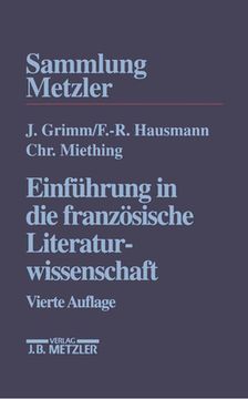 portada Einführung in Die Französische Literaturwissenschaft (en Alemán)