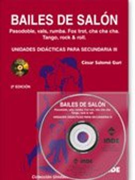 portada Unidades Didácticas Para Secundaria Iii. Bailes de Salón (Libro + Dvd) (in Spanish)