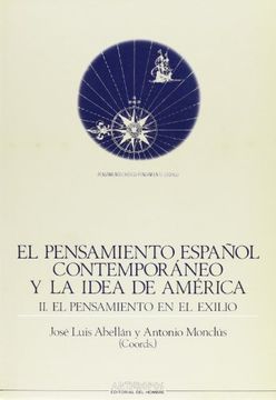 portada El Pensamiento Español Contemporáneo y la Idea de América, ii