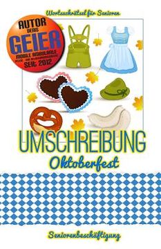 portada Umschreibung Oktoberfest: Seniorenbeschäftigung - Rätsel (en Alemán)