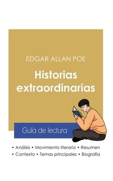 portada Guía de lectura Historias extraordinarias de Edgar Allan Poe (análisis literario de referencia y resumen completo)