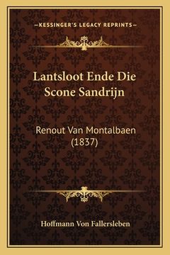 portada Lantsloot Ende Die Scone Sandrijn: Renout Van Montalbaen (1837)