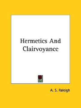 portada hermetics and clairvoyance (in English)
