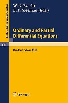 portada ordinary and partial differential equations (in English)
