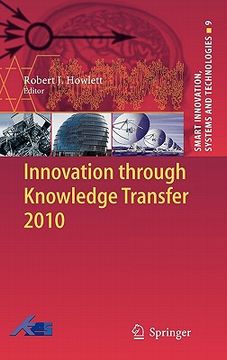 portada innovation through knowledge transfer 2010