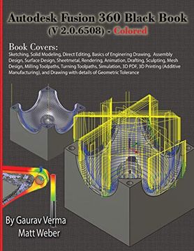 portada Autodesk Fusion 360 Black Book (v 2. 0 6508) - Colored (en Inglés)