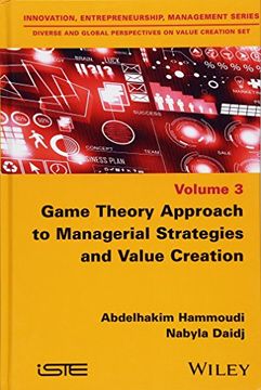 portada Game Theory Approach to Managerial Strategies and Value Creation (en Inglés)