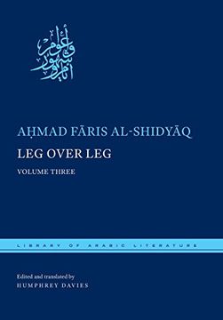 portada Leg over Leg: Volume Three (Library of Arabic Literature)