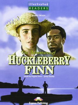 portada the adventure of huckleberry finn with cd (in Spanish)