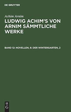 portada Novellen, 6: Der Wintergarten, 2 (German Edition) (en Alemán)