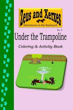 portada Under the Trampoline Coloring & Activity Book (en Inglés)