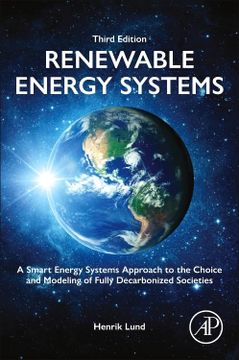 portada Renewable Energy Systems: A Smart Energy Systems Approach to the Choice and Modeling of Fully Decarbonized Societies (en Inglés)