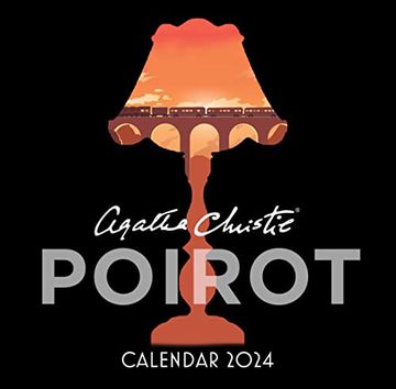 portada Agatha Christie Poirot Calendar 2024 (in English)