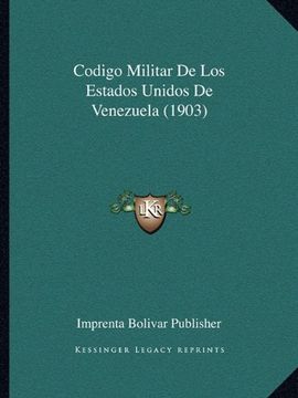 portada Codigo Militar de los Estados Unidos de Venezuela (1903)