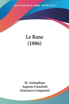 portada Le Rane (1886) (in Italian)