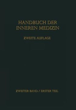 portada Handbuch Der Inneren Medizin (in German)