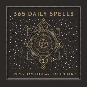 portada 365 Daily Spells 2025 Day-To-Day Calendar (en Inglés)