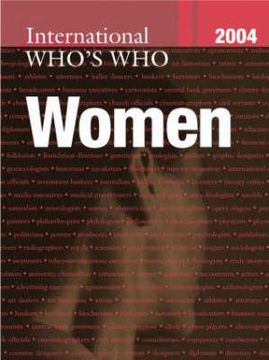 portada The International Who's Who of Women 2004 (en Inglés)