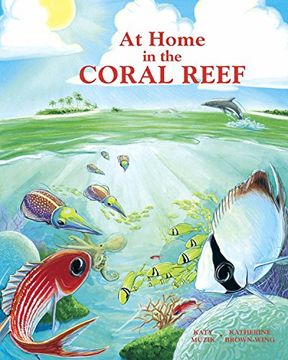 portada At Home in the Coral Reef (en Inglés)