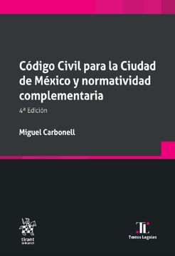 portada Código Civil Para la Ciudad de México y Normatividad Complementaria / 4 ed.