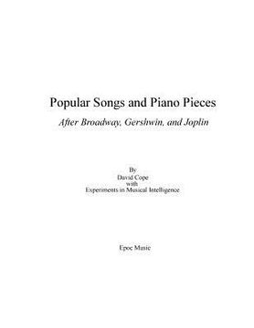 portada Popular Songs and Piano Pieces: After Broadway, Gershwin, and Joplin (in English)