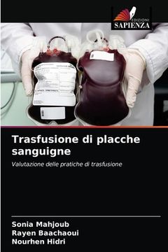 portada Trasfusione di placche sanguigne (en Italiano)