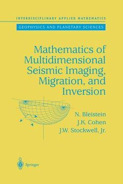 portada Mathematics of Multidimensional Seismic Imaging, Migration, and Inversion (in English)