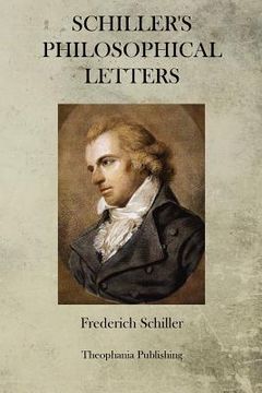 portada Schiller's Philosophical Letters (en Inglés)