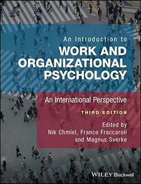 portada An Introduction to Work and Organizational        Psychology - an International Perspective 3E: An International Perspective