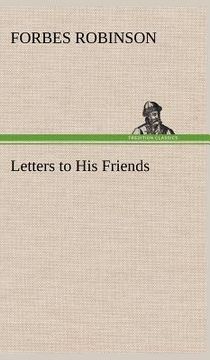 portada letters to his friends