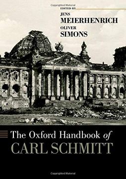 portada The Oxford Handbook of Carl Schmitt (Oxford Handbooks) (en Inglés)