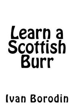 portada Learn a Scottish Burr (en Inglés)