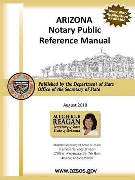 portada Arizona Notary Public Reference Manual (en Inglés)