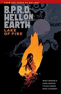 portada B. P. R. D. Hell on Earth Volume 8: Lake of Fire (en Inglés)