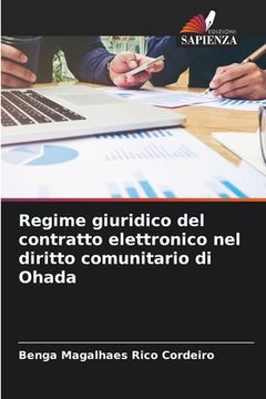 portada Regime giuridico del contratto elettronico nel diritto comunitario di Ohada (en Italiano)