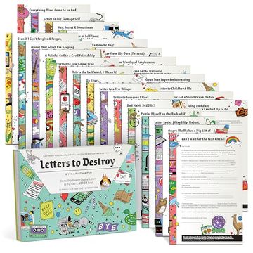 portada Knock Knock Letters to Destroy Fill-In Letters: An Incredibly Honest set of 25 Guided Letters to Fill out & Never Send (2 Each, 50 Total Letters)