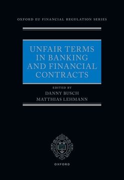 portada Unfair Terms in Banking and Financial Contracts (en Inglés)
