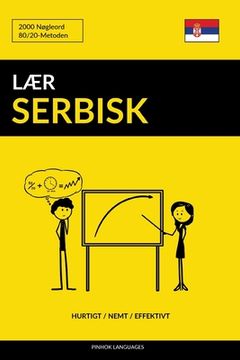 portada Lær Serbisk - Hurtigt / Nemt / Effektivt: 2000 Nøgleord (en Danés)