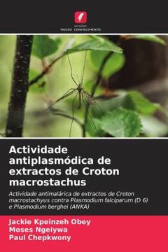 portada Actividade Antiplasmã Â³Dica de Extractos de Croton Macrostachus