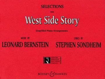 portada West Side Story: Simplified Piano Arrangements (en Inglés)