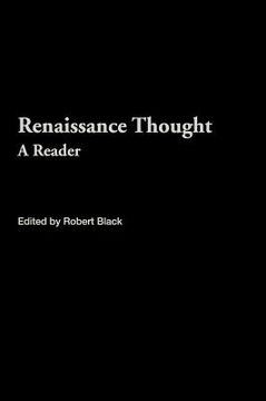 portada renaissance thought: a reader (en Inglés)