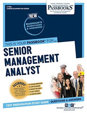 portada Senior Management Analyst (Career Examination) (en Inglés)