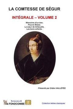 portada La comtesse de Ségur - Intégrale - volume 2 (in French)