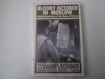 portada Bloody October in Moscow (in English)