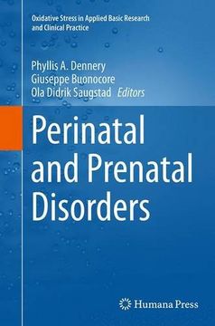 portada Perinatal and Prenatal Disorders (Oxidative Stress in Applied Basic Research and Clinical Practice)