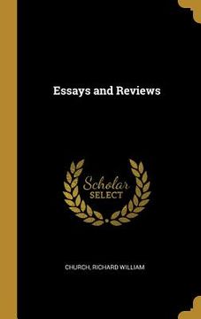 portada Essays and Reviews (en Inglés)